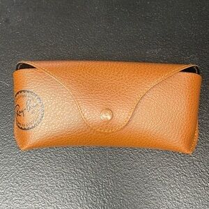 Brown ray ban case